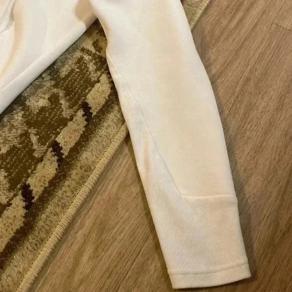 Adidas ZNE White Full Zip Hoodie - Picture 4 of 9